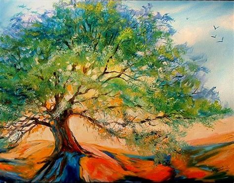 OLD OAK TREE - by Marcia Baldwin from Landscapes