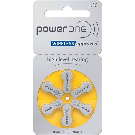 Power One P Hearing Aid Battery Richesm Healthcare