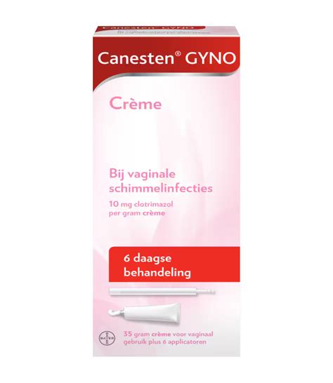 Canesten Gyno Cream Cream For Vaginal Use 10 Mg G Dermatologie Winkel Nl