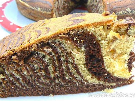 Recettes De Zebra Cake De Une Cuisine Pour Voozenoo