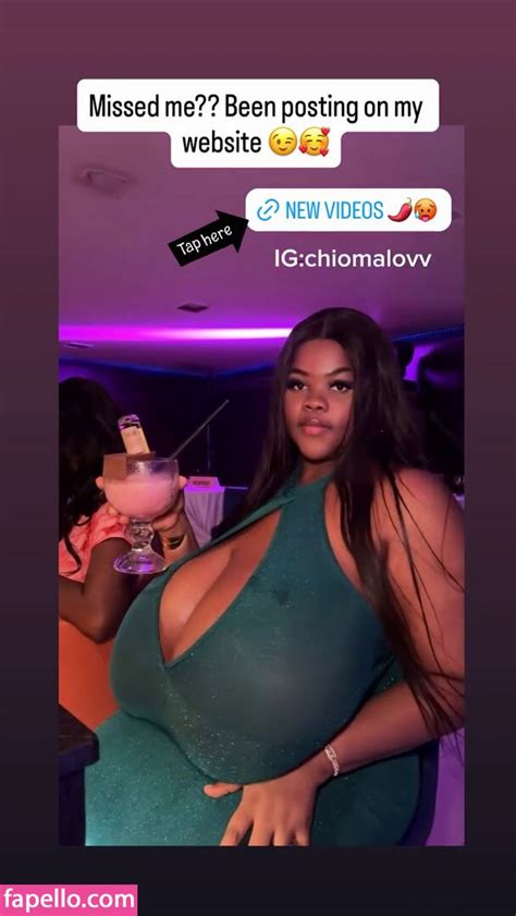 Chioma Lovv Chiomalovv Nude Leaked OnlyFans Photo 774 Fapello
