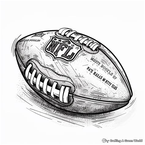 Nfl Football Coloring Pages - Free & Printable!