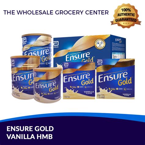 ENSURE GOLD VANILLA HMB Lazada PH