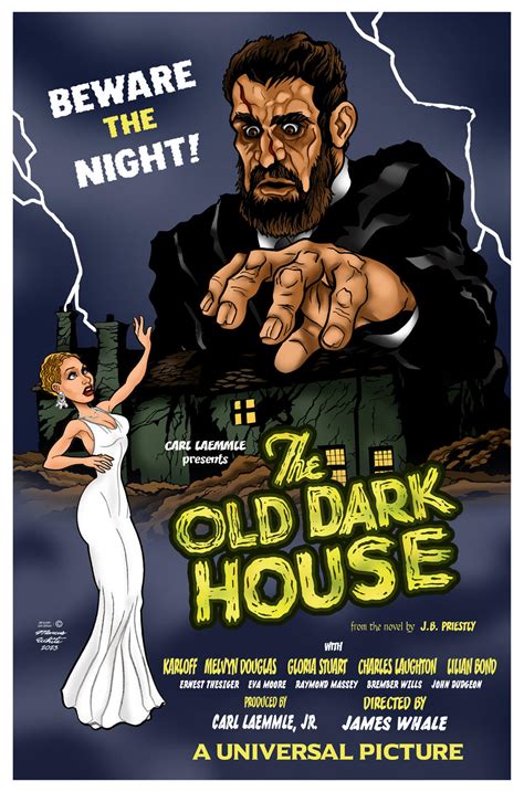 The Old Dark House 1932 Movie Poster Art by MarcusTheArtist on DeviantArt