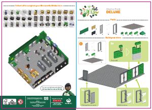 Manual Woolworths Bricks set 001 Store Starter pack deluxe