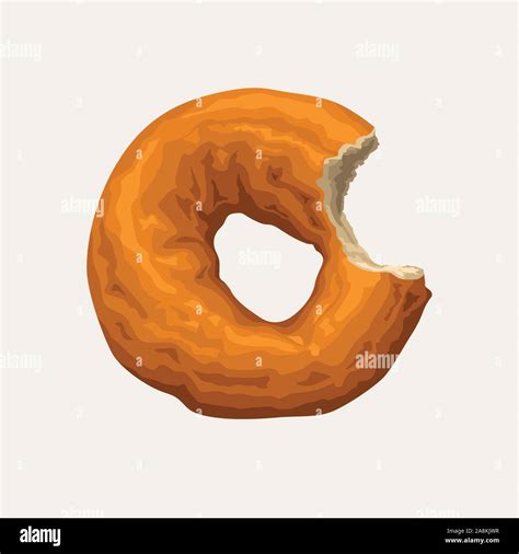 Mordida Donut Im Genes Vectoriales De Stock Alamy