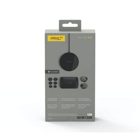 Tai nghe True Wireless Jabra Elite 85T w WL Charger pad Thế Giới Gear