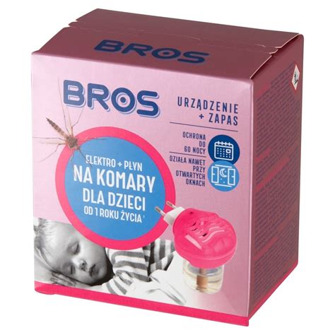 Bros Elektro płyn na komary dla dzieci od 1 roku życia 40 ml Zakupy