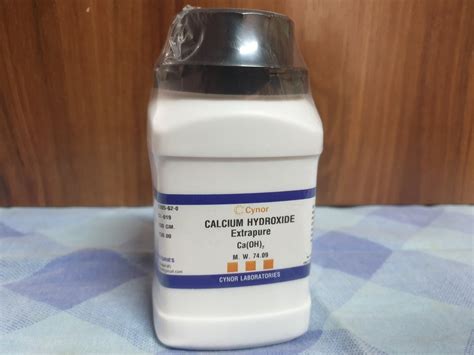 Calcium Hydroxide Powder For Laboratory At Rs 210 Bag In Surat ID