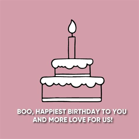 Happy Birthday Boo Wishes - Top Happy Birthday Wishes