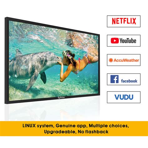 43 55 65 Inch Outdoor Television 4K Ultra HD IP55 Waterproof TV Used