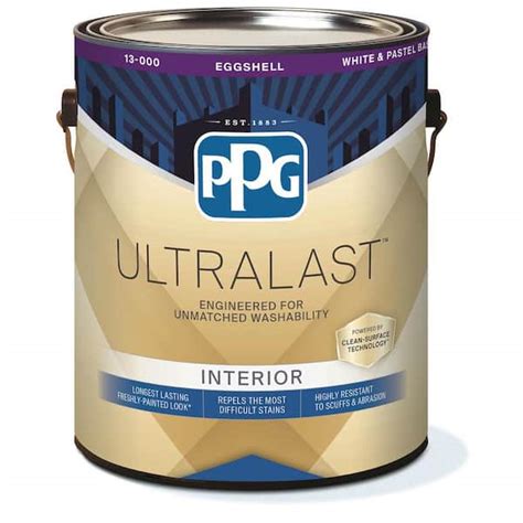 Reviews For Ppg Ultralast Gal Base Eggshell Interior Paint Pg