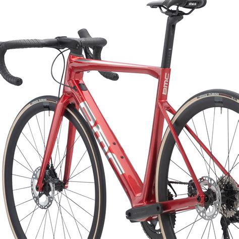 BMC TEAMMACHINE SLR ONE Carbon Roadbike 2023 Prisma Red Brushed Alloy