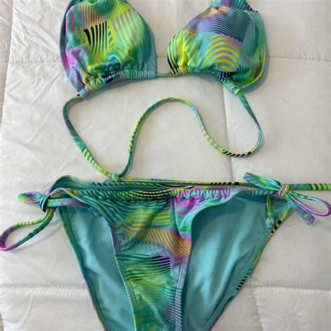 No Boundaries Bikini Set Never Worn Top Is A M Depop