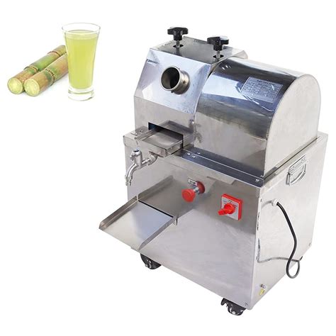 INTSUPERMAI Electric Sugar Cane Ginger Press Juicer Sweet Sorghum Juice