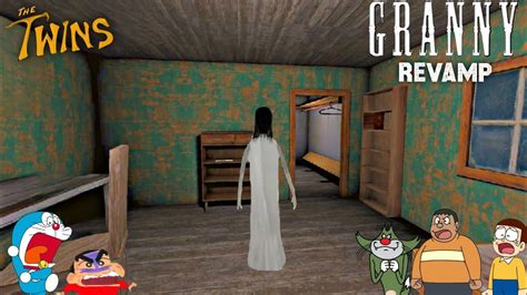 Granny Revamp Me Slendrina Banke Kiya Sewer Escape With Granny Grandpa