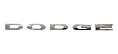 Emblema Dodge Para Caliber Cromado Incluye Adhesivo 3m MercadoLibre