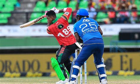 Cpl Match Guyana Amazon Warriors Vs Saint Lucia Kings