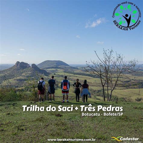 Trilha do Saci Três Pedras Descubra Botucatu