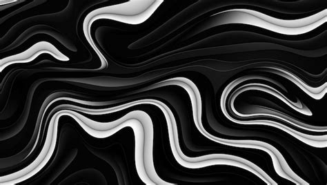 Premium Photo | The black and white abstract pattern of the abstract shapes