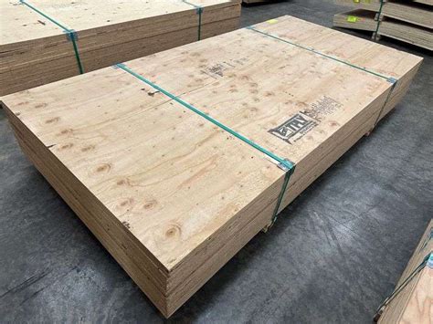 Doug Fir Cdx Plywood 1316x48x96 Lambrecht Auction Inc