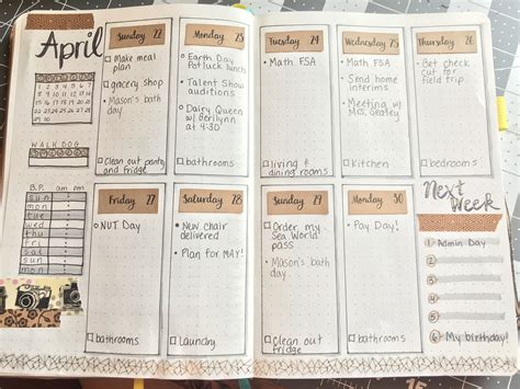 Kraft Paper Bujo Accent Bujo Bulletjournal Bullet Journal Inspiration