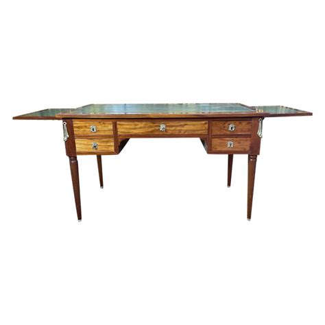 Bureau Plat De Style Louis Xvi Bureaux Antikeo