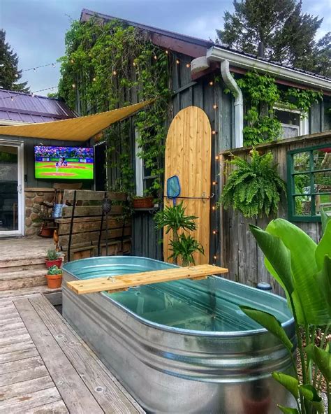 Stock Tank Pool Ideas Backyards Transform Your Outdoor Space With Creative Stock Tank Pool