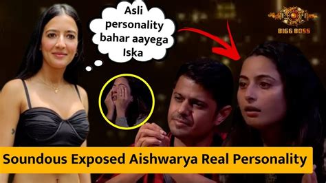 Bigg Boss Soundous Moufakir Exposed Aishwarya Sharma Soundous