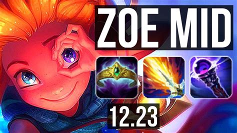 ZOE Vs KATA MID 1300 Games 1 5M Mastery 12 4 16 Dominating