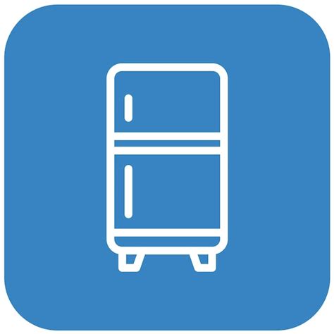 Premium Vector Fridge Vector Icon Design Illustration