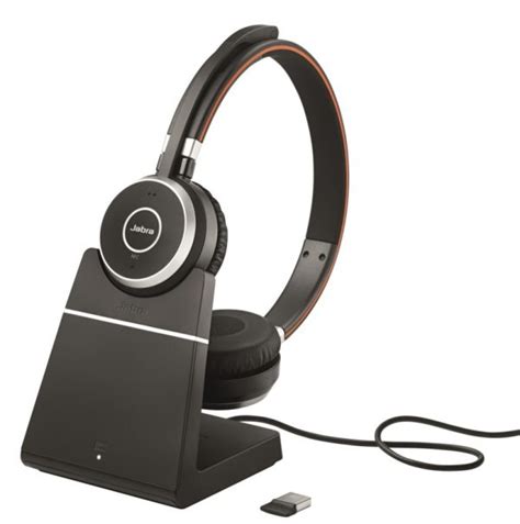 Jabra Evolve 65 Se Stereo Wireless With Charging Stand Handset Solutions