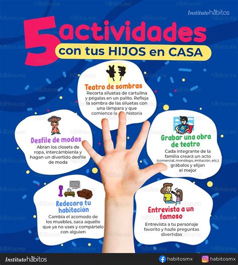 Vive FISSEP 5 actividades para realizar con los niños en casa