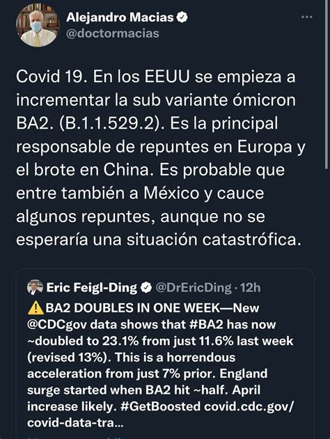 Alejandro Macias On Twitter Ste Tweet Corresponde A Uno Anterior Que