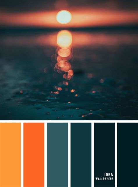 12 Beautiful Blue Teal Color Combos { Burnt Orange Dark Teal } Autumn