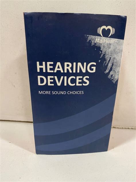 Maihear In Bluetooth And Rechargeable Otc Hearing Aids With App