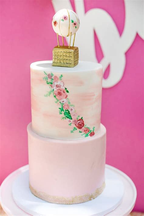 Whimsical Hot Air Balloon Baby Shower