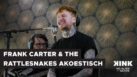 Frank Carter The Rattlesnake Spelen Super Intieme Set Live Kink