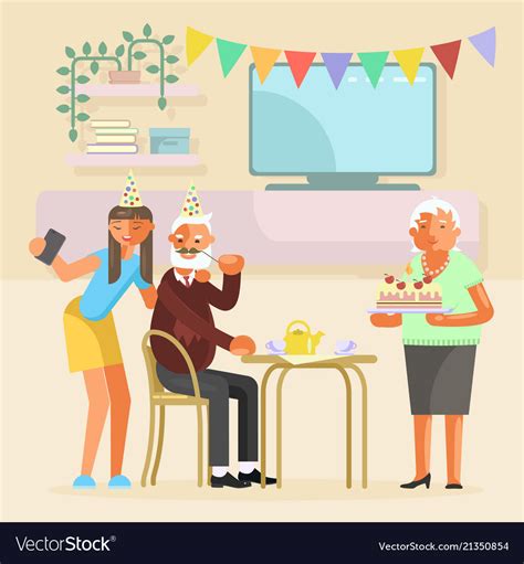 Old Man Birthday Clip Art Free