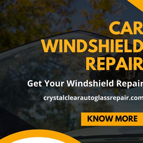 Crystal Clear Auto Glass Repair Mobile Auto Glass Repair And Installation Professionals We