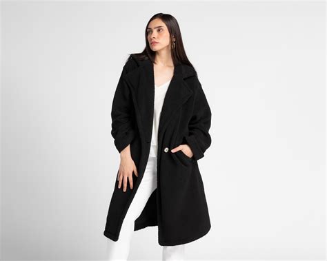 Abrigo Negro Sahara Para Mujer Coppel