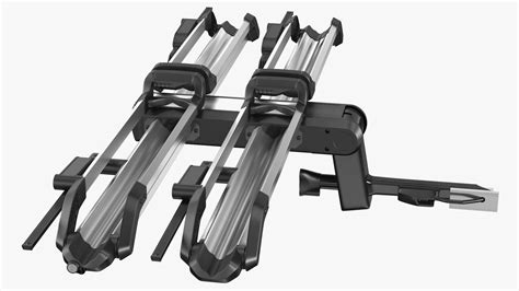 Thule Helium Platform 2 Bike Rack Folded 3d Model 49 3ds Blend