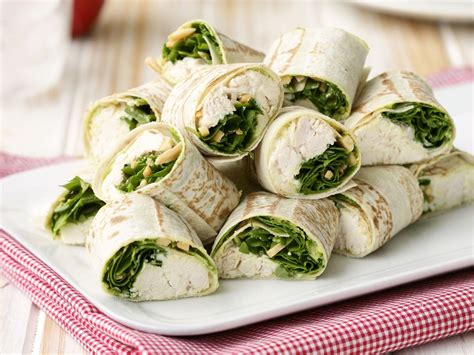 Wraps Fingerfood Anrichten