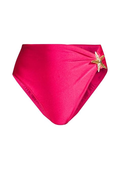 Patbo High Rise Starfish Bikini Bottoms Cerise J Cathell