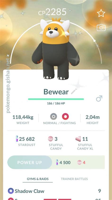 Bewear - Pokemon Go