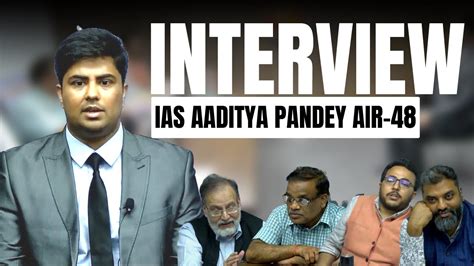 Aaditya Pandey IAS Rank 48 UPSC Topper 2022 English Medium Mock