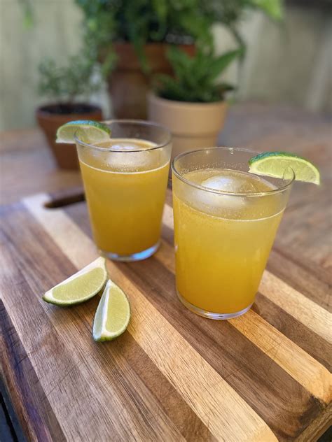 Turmeric Gin And Ginger Cocktail Recipe Popsugar Food