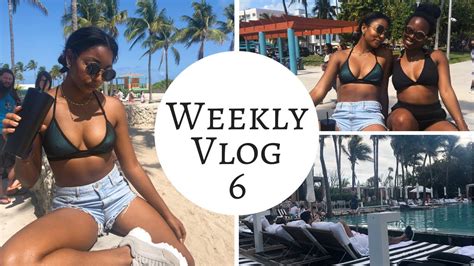 Vlog Miami Spring Break W Hotel South Beach Youtube