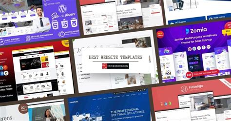 Best Website Templates | EntheosWeb