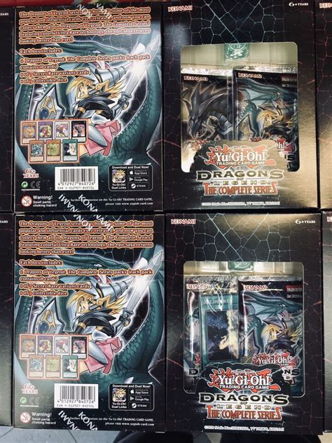 Yu Gi Oh Dragons Of Legend The Complete Series Display Box Of